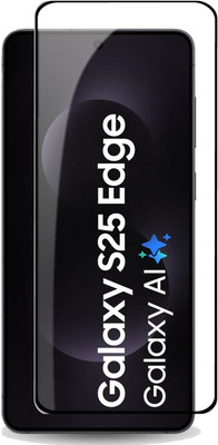 INFINITYWORLD Edge To Edge Tempered Glass for Samsung Galaxy S25 Edge 5G(Pack of 1)