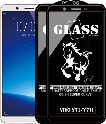 Rofix star Edge To Edge Tempered Glass for VIVO Y71(Pack of 2)
