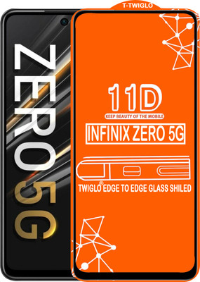 TWIGLO Edge To Edge Tempered Glass for INFINIX ZERO 5G(Pack of 1)