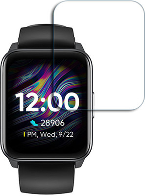 SOMTONE Edge To Edge Tempered Glass for DIZO Watch 1.4 INCH SMARTWATCH SCREEN GUARD(Pack of 1)