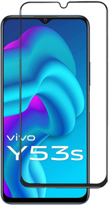 SRT Edge To Edge Tempered Glass for Vivo Y53s(Pack of 1)