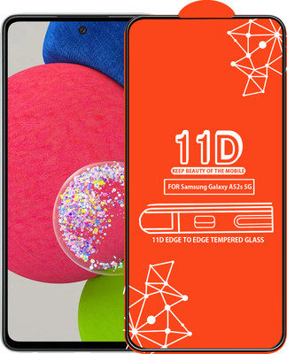 Qyist Edge To Edge Tempered Glass for Samsung Galaxy A52S 5G(Pack of 1)