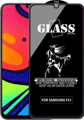 Qyist Edge To Edge Tempered Glass for SAMSUNG GALAXY F41(Pack of 1)