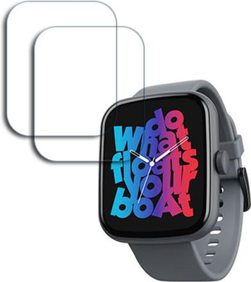 ARBAN Edge To Edge Tempered Glass for boAt Wave Beat Call 1.69 inch SMARTWATCH SCREEN GUARD(Pack of 2)