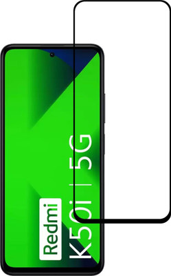 Ten To 11 Edge To Edge Tempered Glass for MI Redmi K50i(Pack of 1)