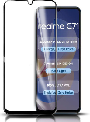 GLOBAL NOMAD Edge To Edge Tempered Glass for REALME C71 5G(Pack of 1)