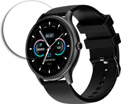 SOMTONE Edge To Edge Tempered Glass for Fire-Boltt Hurricane Pro 1.39 inche SMARTWATCH SCREEN GUARD(Pack of 1)