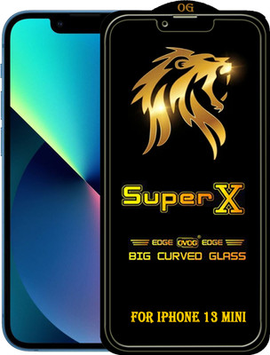 PFOAM Edge To Edge Tempered Glass for APPLE IPHONE 13 MINI(Pack of 1)