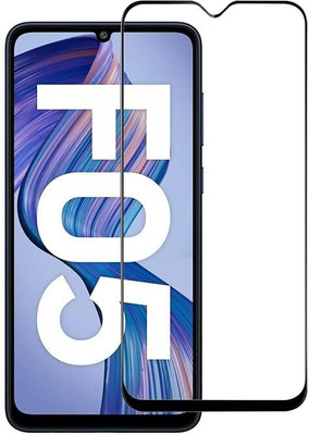 YOUTH MOBI Edge To Edge Tempered Glass for Samsung Galaxy F05, Galaxy F05(Pack of 1)