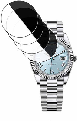 daffin Edge To Edge Tempered Glass for rolex day-date 40 in platinum(Pack of 4)