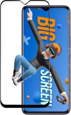 BRENZZ Edge To Edge Tempered Glass for Infinix Hot 12, INFINIX HOT 12, infinix hot 12(Pack of 1)