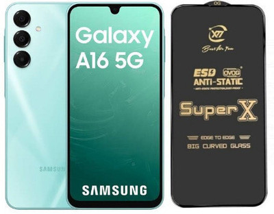MYTEMP Edge To Edge Tempered Glass for SAMSUNG Galaxy A16 5G(Pack of 1)