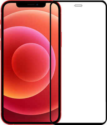 Karpine Edge To Edge Tempered Glass for Apple iPhone 12, Apple iPhone 12 Pro(Pack of 1)