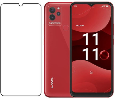 HINDU Impossible Screen Guard for Tempered Glass plastic & Fiber Smart infinix Lava Blaze nxt(Pack of 1)