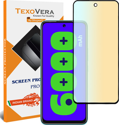 TEXOVERA Edge To Edge Tempered Glass for Infinix HOT 12, Infinix HOT 12 Play, Matte Ceramic(Pack of 1)
