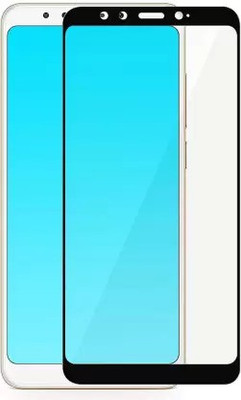 VISHRN Edge To Edge Tempered Glass for Mi A2(Pack of 1)