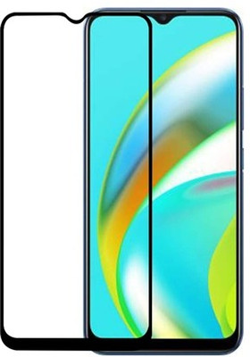 ChutPutMart Edge To Edge Tempered Glass for Premium Protector Full HD Oppo A16E(Pack of 1)