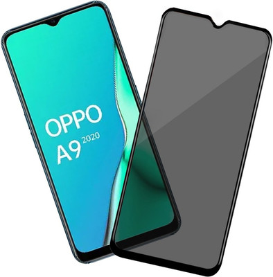 HUPSHY Edge To Edge Tempered Glass for OPPO A9 2020(Pack of 1)