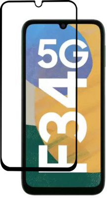 SRT Edge To Edge Tempered Glass for Samsung Galaxy F34 5G(Pack of 1)