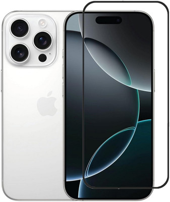 Hyper Edge To Edge Tempered Glass for Apple iphone 16 Pro Max(Pack of 1)