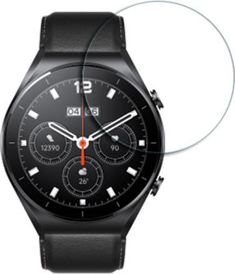 SOMTONE Edge To Edge Tempered Glass for Xiaomi Watch S1 1.43 inch SMARTWATCH SCREEN GUARD(Pack of 1)