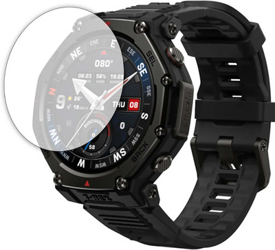 Azqi Edge To Edge Tempered Glass for Amazfit T-Rex 3 Pro(Pack of 1)