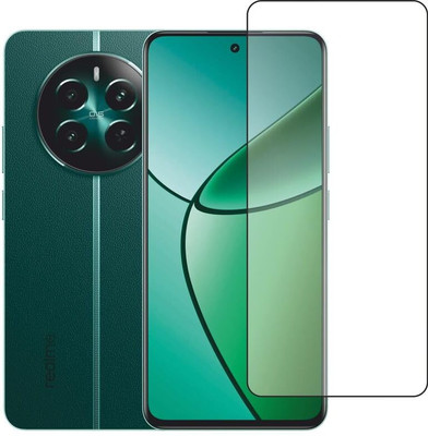 sadgatih Edge To Edge Tempered Glass for realme 12 Plus 5G (BLACK)(Pack of 1)