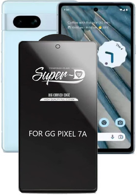 Mersal Edge To Edge Tempered Glass for Google Pixel 7a(Pack of 1)