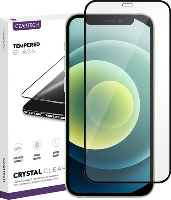CZARTECH Edge To Edge Tempered Glass for Apple iPhone 12 mini(Pack of 1)