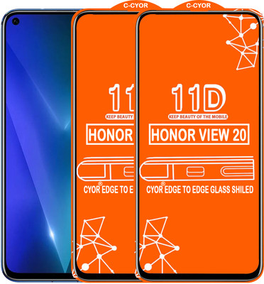 CYOR Edge To Edge Tempered Glass for HONOR VIEW 20(Pack of 2)