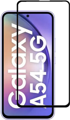 NKCASE Edge To Edge Tempered Glass for Samsung Galaxy A54 5G(Pack of 1)