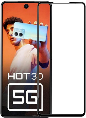 GORILLA Extra Strong Premium Edge To Edge Tempered Glass for Infinix Note 30 5G(Pack of 1)