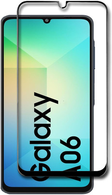 SNMART Edge To Edge Tempered Glass for Samsung Galaxy A06(Pack of 1)
