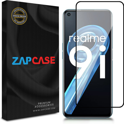 Zapcase Edge To Edge Tempered Glass for Realme 9i 5G(Pack of 1)