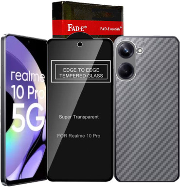 FAD-E Edge To Edge Tempered Glass for realme 10 Pro 5G(Pack of 1)