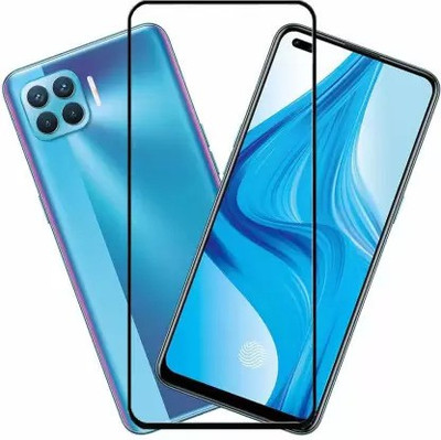 VISHZONE Edge To Edge Tempered Glass for OPPO F17 PRO(Pack of 1)