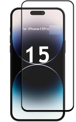 Bodoma Edge To Edge Tempered Glass for Apple iPhone 15 Plus(Pack of 1)