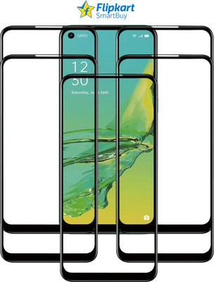 Flipkart SmartBuy Edge To Edge Tempered Glass for OPPO A33(Pack of 5)