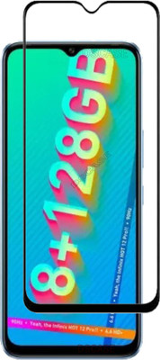 AKSHUD Tempered Glass Guard for Infinix Hot 12 Pro(Pack of 1)