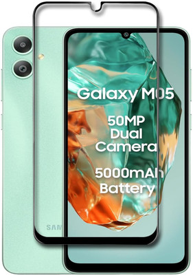 NSTAR Edge To Edge Tempered Glass for Samsung Galaxy M05(Pack of 1)