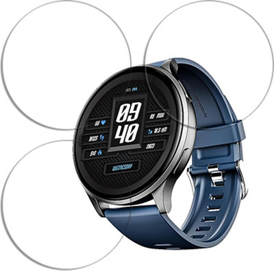 ARBAN Edge To Edge Tempered Glass for boAt Lunar Orb 1.45 inch SMARTWATCH SCREEN GUARD(Pack of 3)