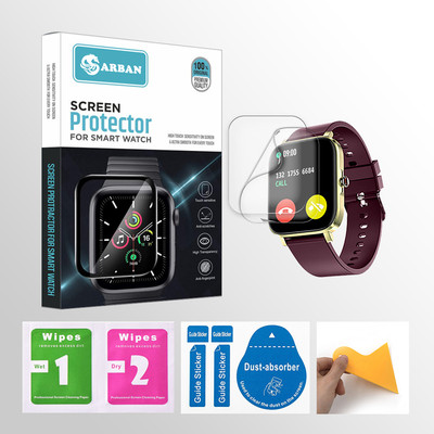 20SKY Impossible Screen Guard for crossbeats Ignite LYT Smartwatch(Pack of 2)