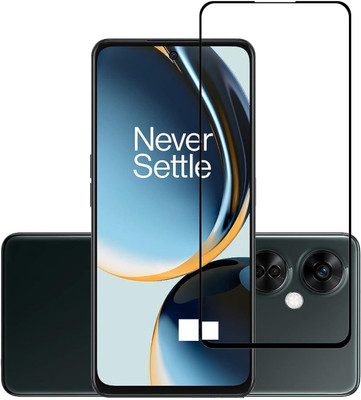 NIMMIKA ENTERPRISES Edge To Edge Tempered Glass for OnePlus Nord CE 3 Lite 5G(Premium Tempered Glass | Cobra Scale Texture | Full Coverage | Ultra-Thin Design | Oleophobic Coating | Case-Friendly Design | Crystal Clear Display | Residue-Free Removal)(Pack of 1)