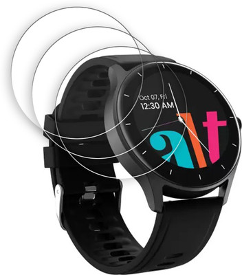 ARBAN Edge To Edge Tempered Glass for alt Vibe Lite Smartwatch 1.28 inch SMARTWATCH SCREEN GUARD(Pack of 3)