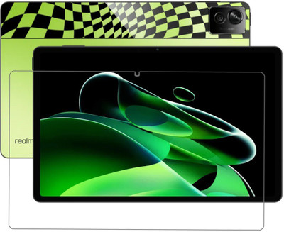 A-Allin1 Edge To Edge Tempered Glass for Realme Pad X 5G 11inch (2022), Crystal Clear, Multi-Level Protection(Pack of 1)