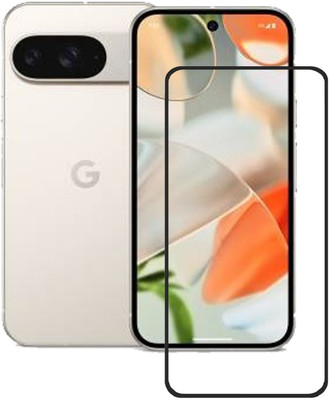 DSCASE Edge To Edge Tempered Glass for Google Pixel 9 Pro XL, Pixel 9 Pro XL(Pack of 1)
