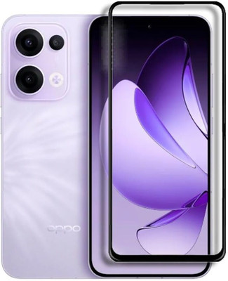BRENZZ Edge To Edge Tempered Glass for OPPO Reno13 5G, OPPO Reno13(Pack of 1)