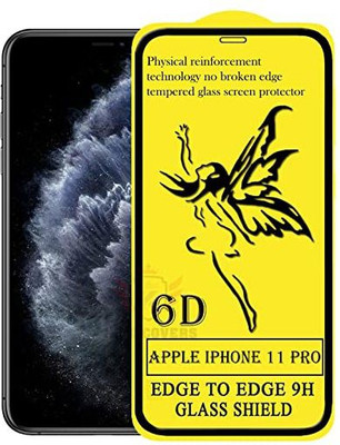 jpmobilecases Edge To Edge Tempered Glass for Iphone 11 pro(Pack of 1)
