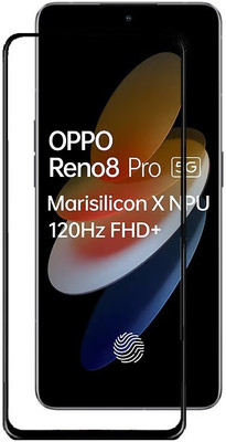 Caseline Edge To Edge Tempered Glass for OPPO Reno8 Pro, Reno8 Pro 5G, OPPO Reno8 Pro 5G(Pack of 1)