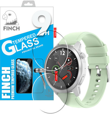 KANCHA Edge To Edge Tempered Glass for ALT VIBE SMART WATCH(Pack of 2)